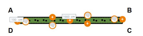 Wind- und Sichtschutz 1701 Rechteck Austronet 932