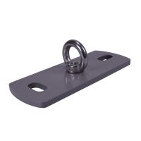 Wandplatte 140 x 55 x 6 mm mit Ringmutter Wandplatte 140 x 55 x 6 mm mit Ringmutter