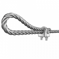 Vorschau: Drahtseilklemme aus Edelstahl Vorschau: Drahtseilklemme aus Edelstahl