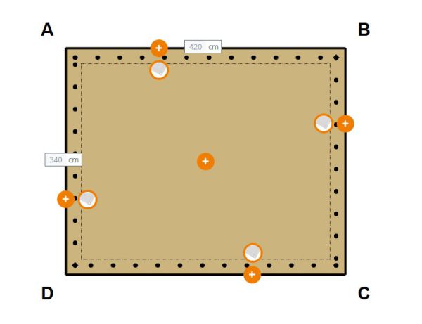 Wind- und Sichtschutz 1733 Rechteck Austronet 940